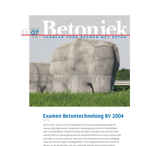 Examen Betontechnoloog BV 2004