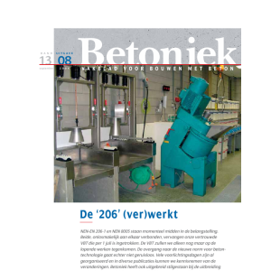 De 206 (ver)werkt