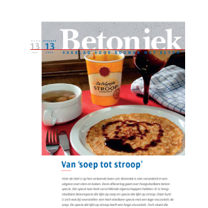 Van soep tot stroop