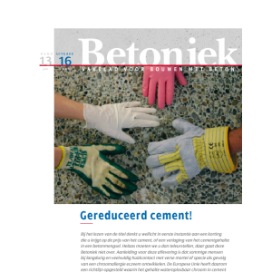 Gereduceerd cement!