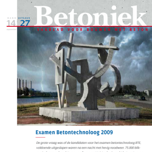 14/27 Examen Betontechnoloog 2009