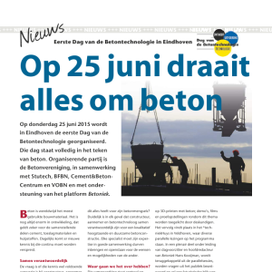 Op 25 juni draait alles om beton