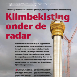 Klimbekisting onder de radar