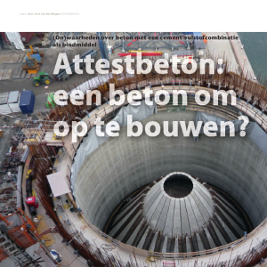 Attestbeton, een beton om op te bouwen?