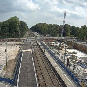 Innovatief onderwaterbeton bij station Driebergen-Zeist