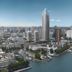 Bouw van Zalmhaventoren – hoogste toren van Benelux- gestart