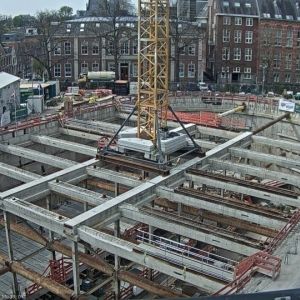 Diepste punt parkeergarage Garenmarkt bereikt