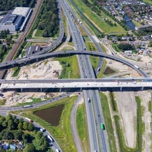 Viaduct Terbregseplein voltooid